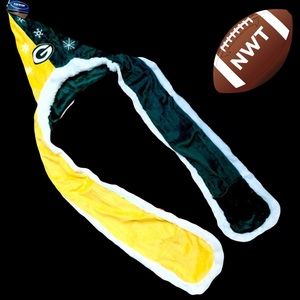 NFL PACKER HAT-SCARF-MITTEN NWT